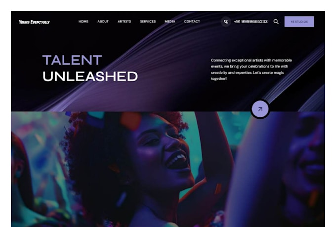 design your wordpress business website